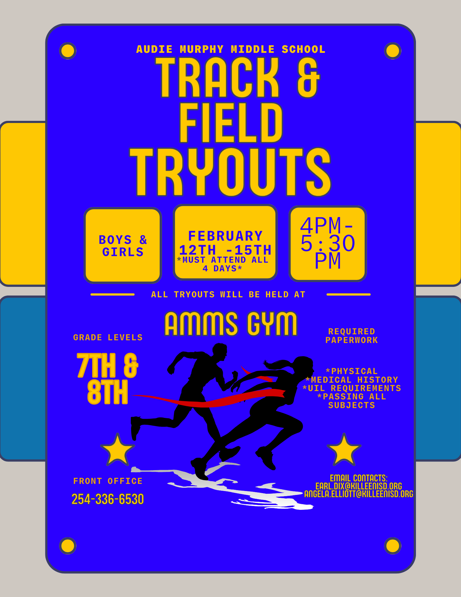 Track & Field Tryouts